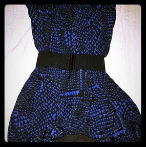 BCBG strapless dress with pockets!!